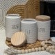 Porcelain Spices Jar 3 pieces